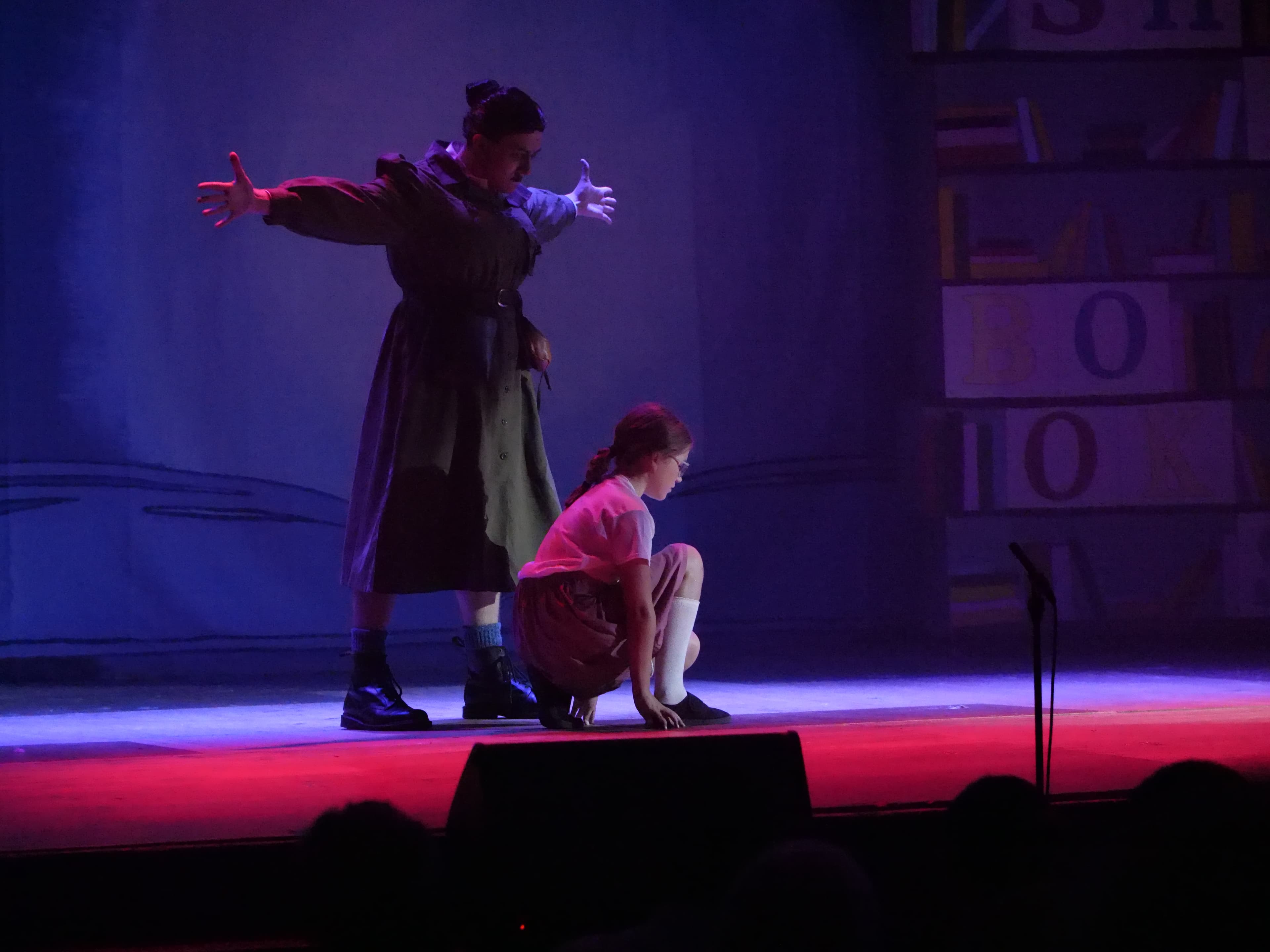 Lighting effects from the production